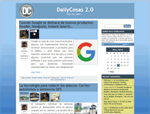 Tablet Screenshot of dailycosas.net